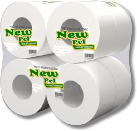 PAPEL HIGIENICO JUMBO 8X200MTS. T/G — Pack x 8 u. · tubo grande