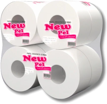 PAPEL HIGIENICO JUMBO 8X300MTS. T/G — Pack x 8 u. · tubo grande