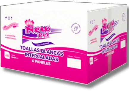 TOALLA INTERCALADA 19X24X2000 UNID — Caja de 2000 hojas