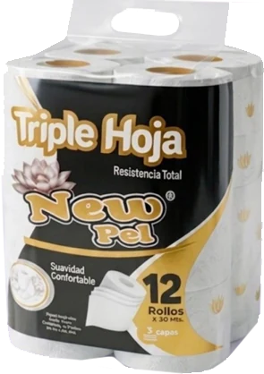 PAPEL HIGIENICO H/TRIPLE 12X30MTS. — Pack Rendidor x12 de 30 mts