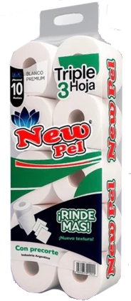 PAPEL HIGIENICO H/TRIPLE 10X30MTS. — Pack Rendidor x10 de 30 mts