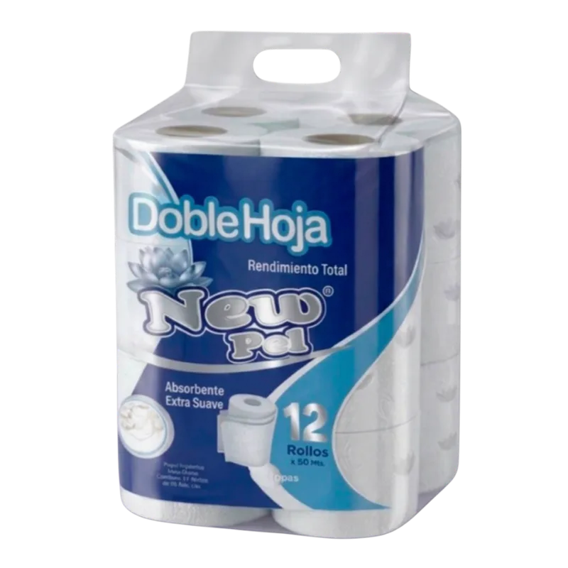 PAPEL HIGIENICO H/DOBLE 12X50MTS. — Pack Rendidor x12 de 50 mts