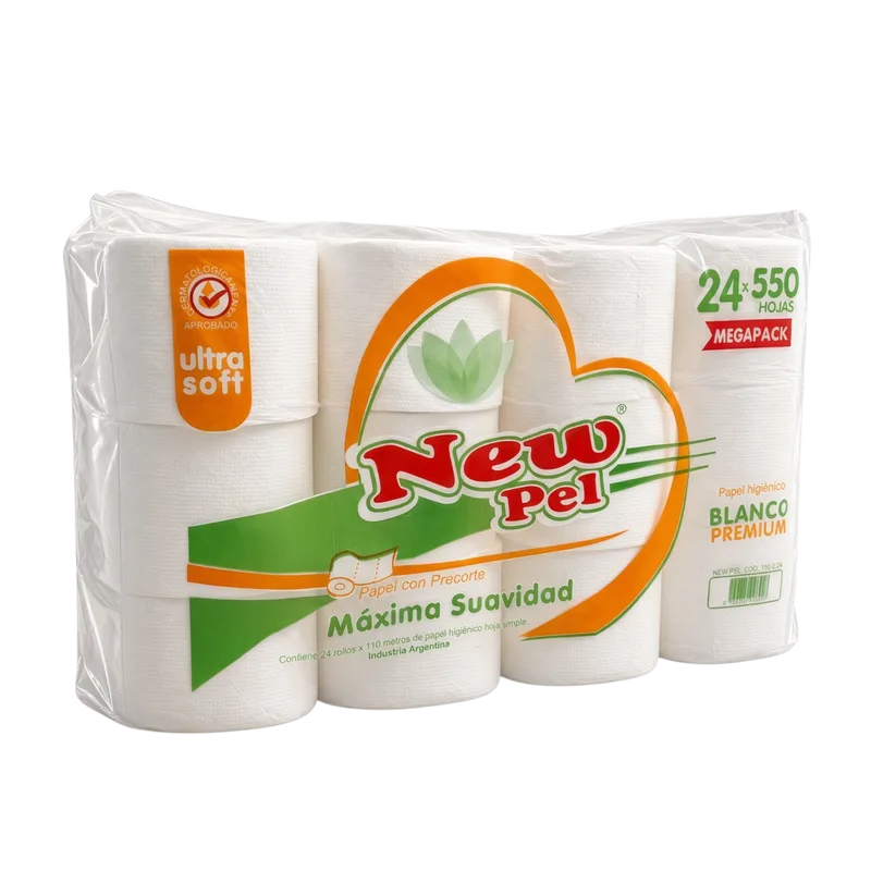 PAPEL HIGIENICO H/SIMPLE 24X110MTS. — Pack Familiar x24 de 110 mts