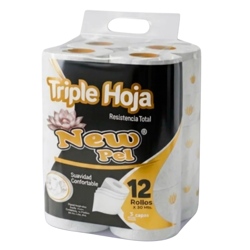 PAPEL HIGIENICO H/TRIPLE 12X30MTS. — Pack Rendidor x12 de 30 mts