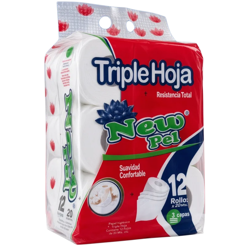 PAPEL HIGIENICO H/TRIPLE 12X20MTS. — Pack Rendidor x12 de 20 mts