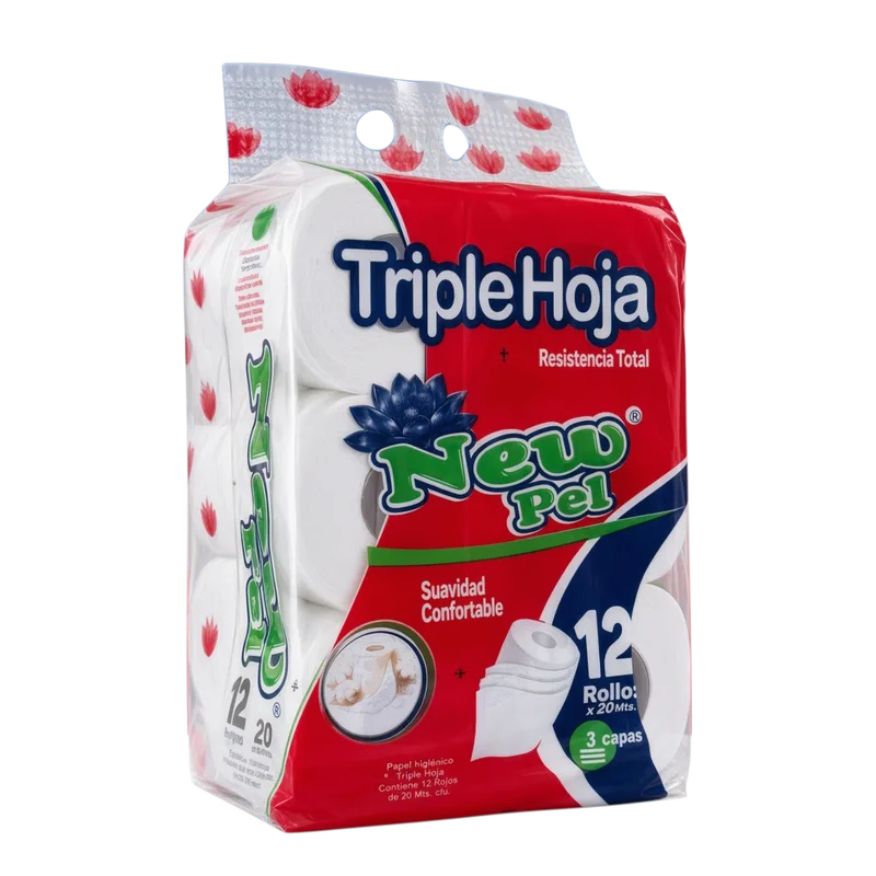 PAPEL HIGIENICO H/TRIPLE 12X20MTS. — Pack Rendidor x12 de 20 mts