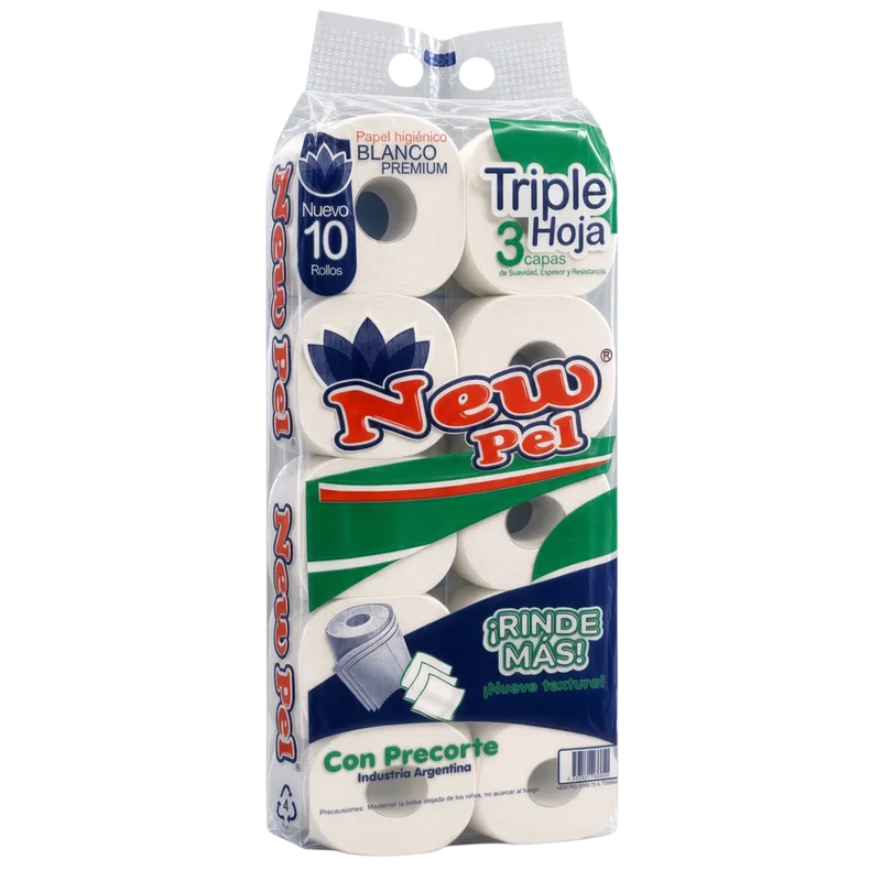 PAPEL HIGIENICO H/TRIPLE 10X30MTS. — Pack Rendidor x10 de 30 mts